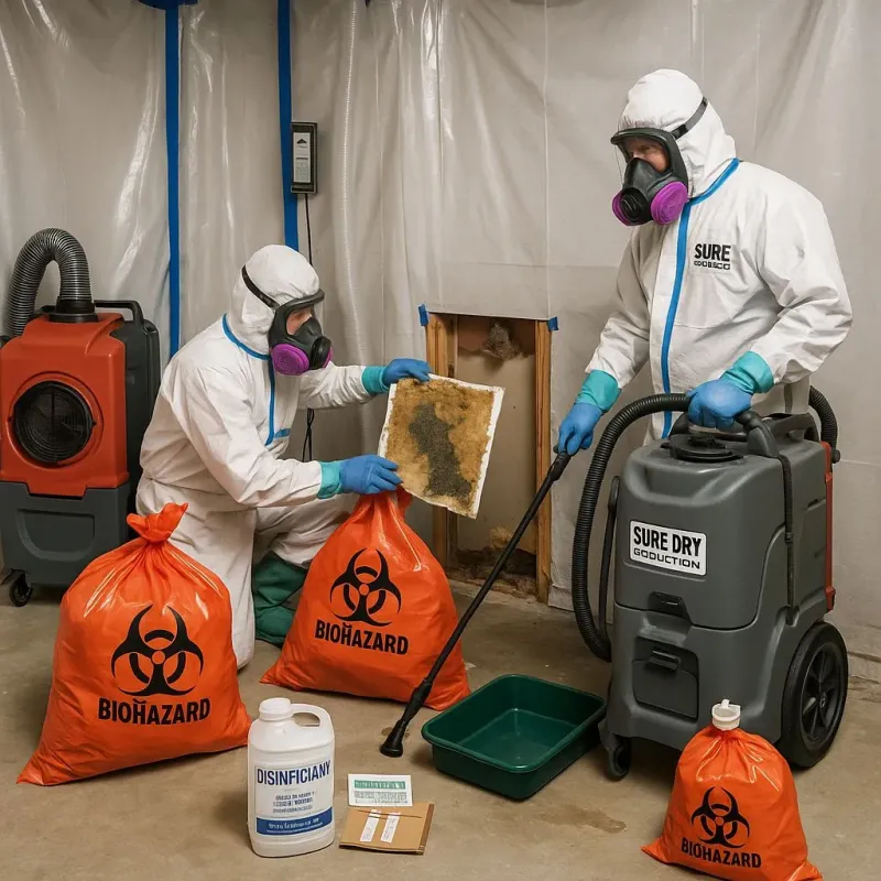 Contaminated Water Handling Protocols process in Butler County, OH