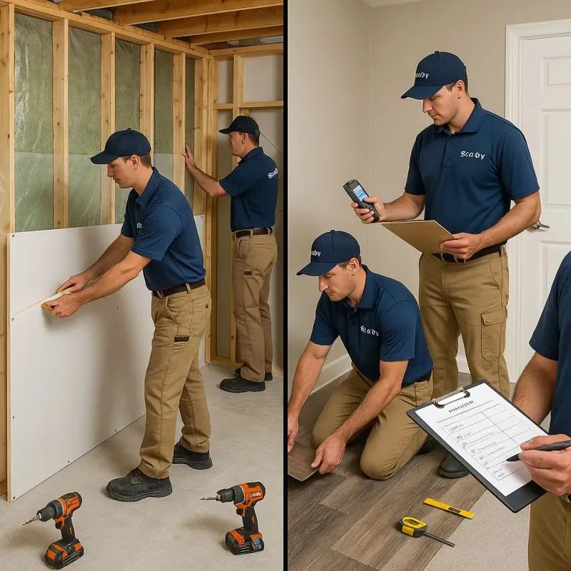 Repairs and Reconstruction process in Butler County, OH